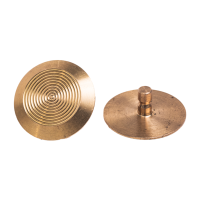 Тактильный индикатор конус из латуни D35 (со штифтом)